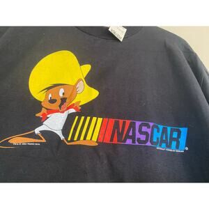 NWT Nice Man Looney Tunes x NASCAR tee shirt 1994 Warner Bros Speedy Gonzales XL